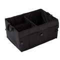 Collapsible Car Trunk Organizer | Large Oxford Storage Box Trunk Organizer Box QXL black