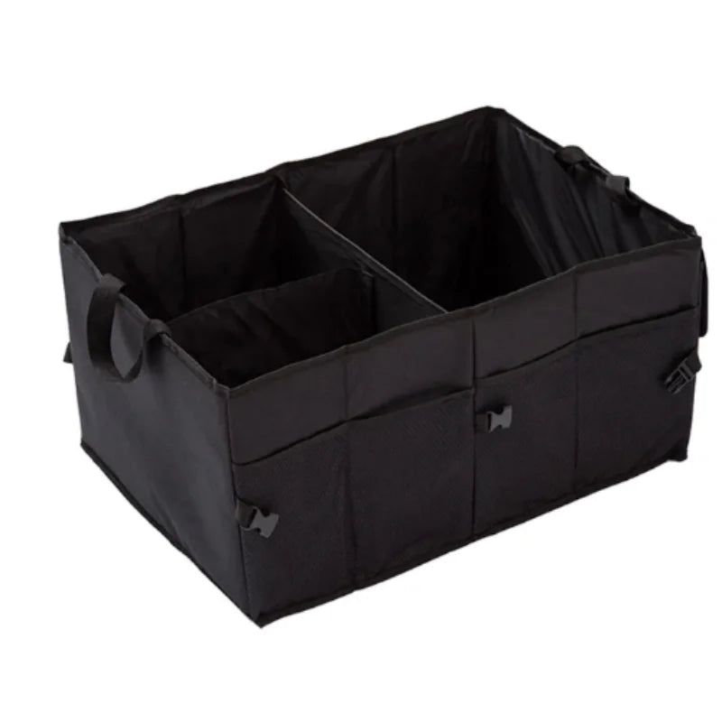Collapsible Car Trunk Organizer | Large Oxford Storage Box Car Trunk Organizer QXL black