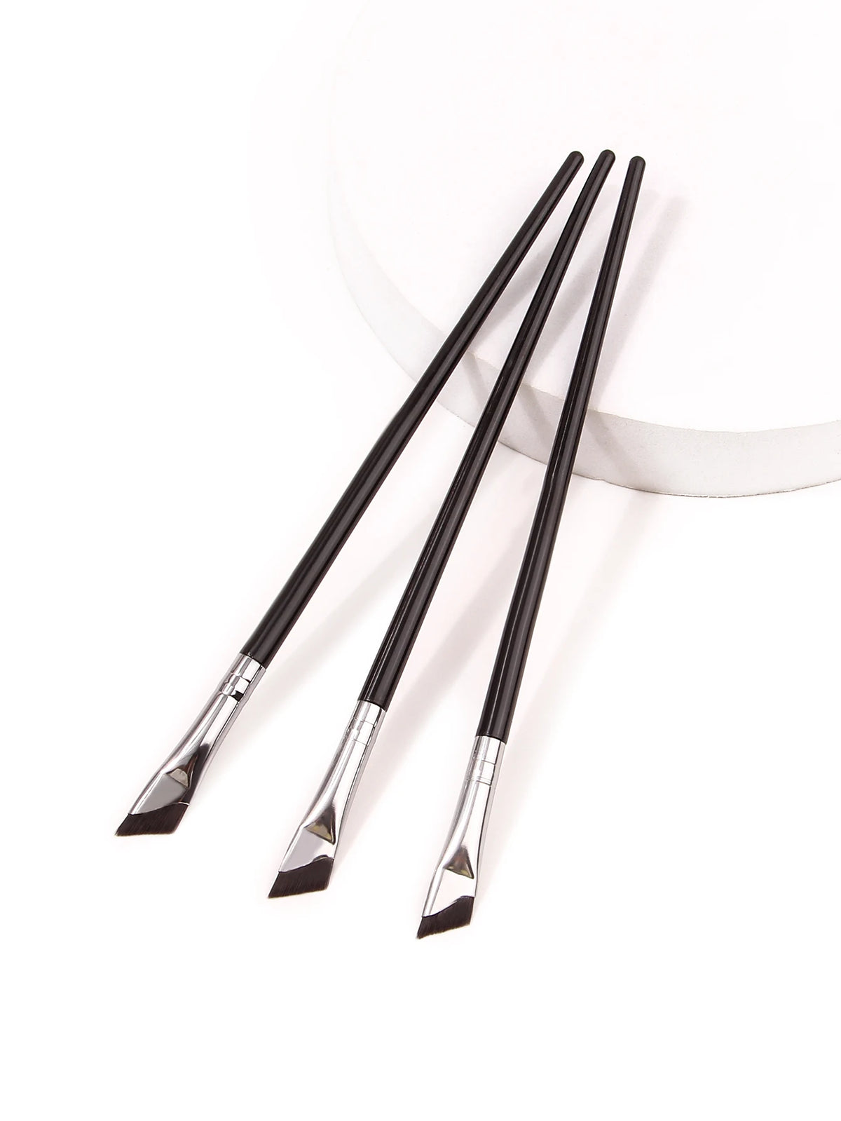 KOSSHOW Ultra-Thin Angled Brush | Brow & Gel Eyeliner Angled Makeup Brush QXL
