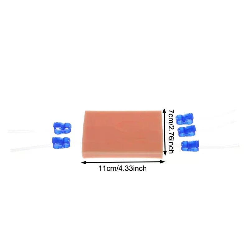 Venipuncture & Suture Practice Pad | Silicone Training Model Medical Training Pad QXL