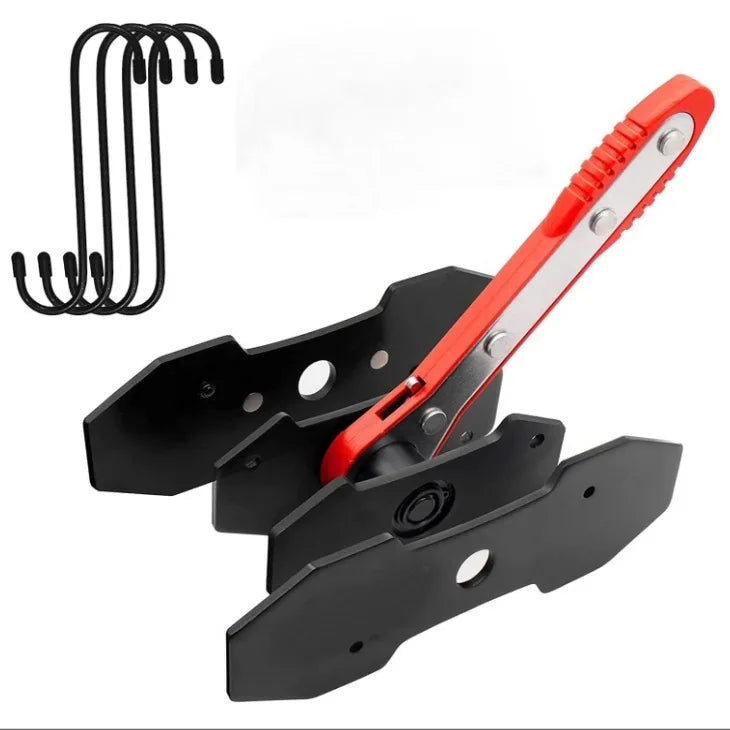 360° Ratchet Brake Piston Caliper Tool | 4-Hook Wrench Extender Brake Caliper Tool QXL RED