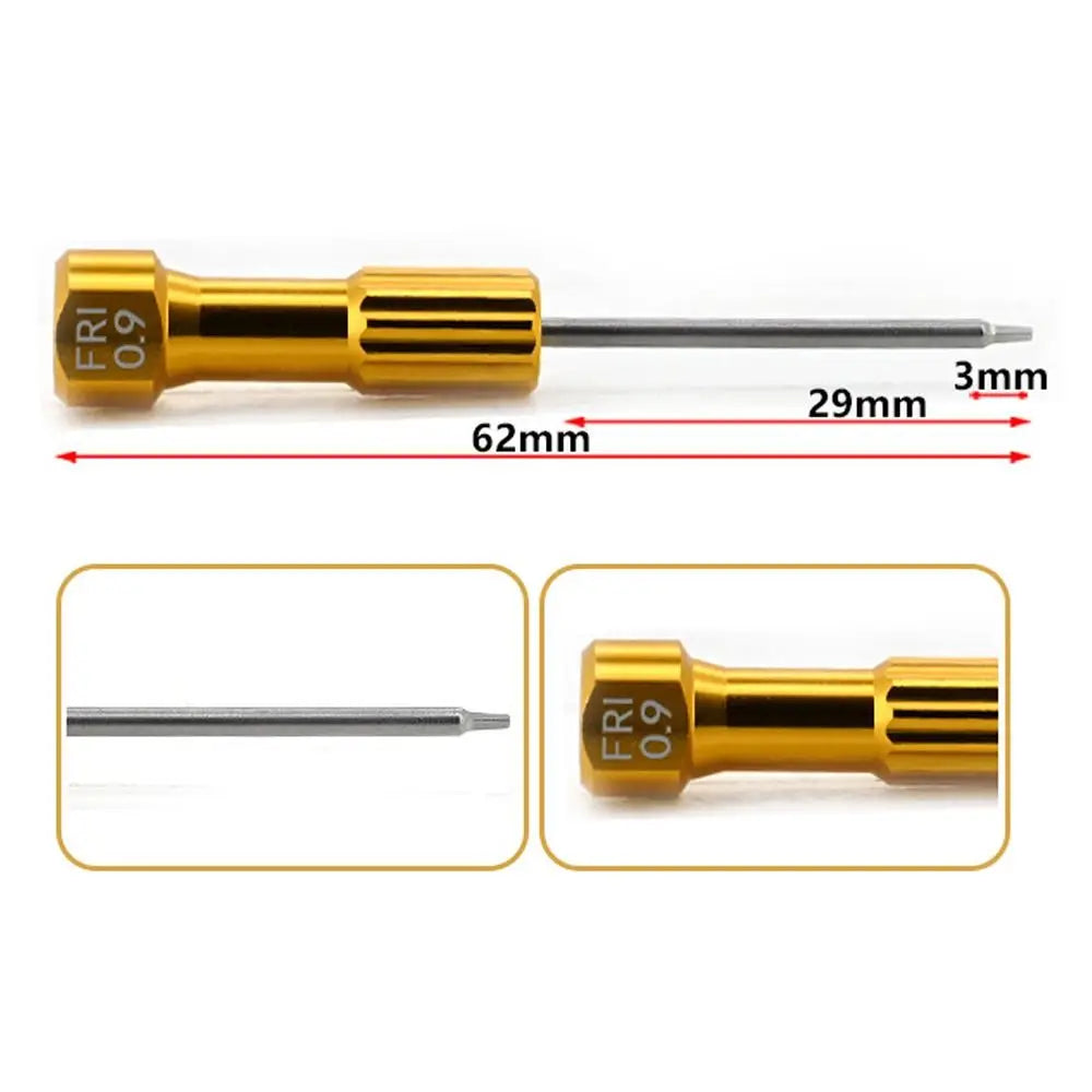 6.2cm Stainless Steel Micro Screwdriver | Dental Lab Tool Dental Lab Screwdriver QXL