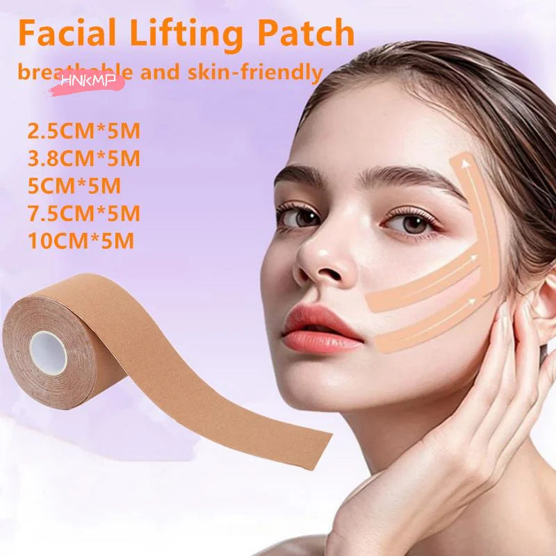 Face & Neck Lifting Tape – Firming Contour Stickers | HNKMP Facial Lifting Tape QXL