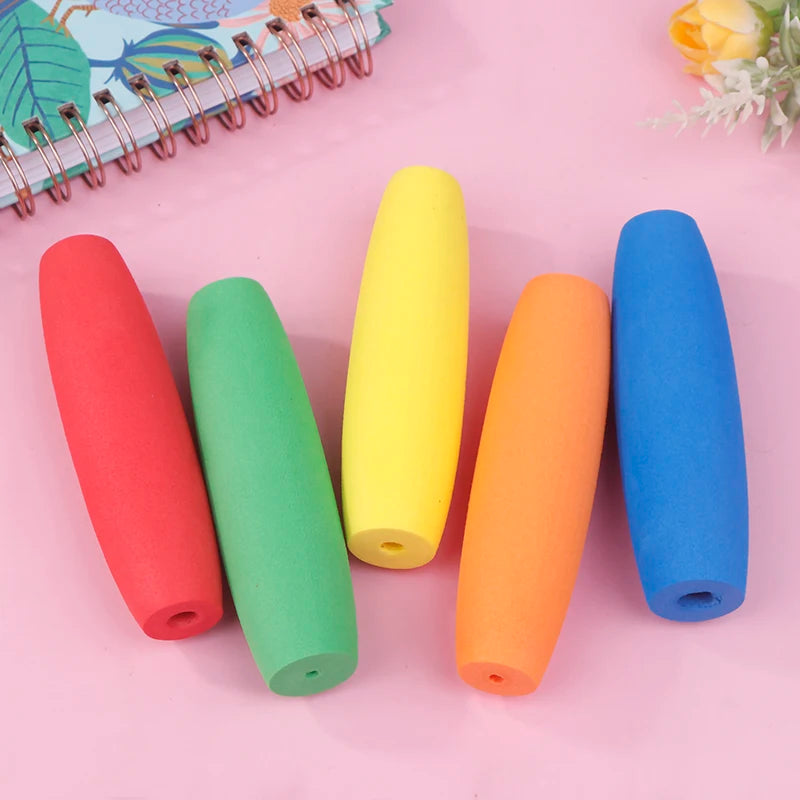 5-Pack Ergonomic EVA Crochet Hook Handles | Fits 2mm–8mm Crochet Hook Handles QXL