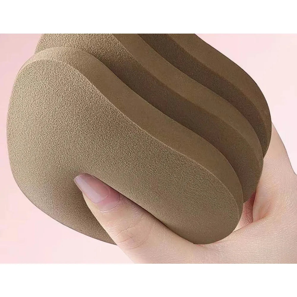 Pear Shaped Makeup Sponge Powder Puff | Wet & Dry Use Makeup Sponge Puff QXL