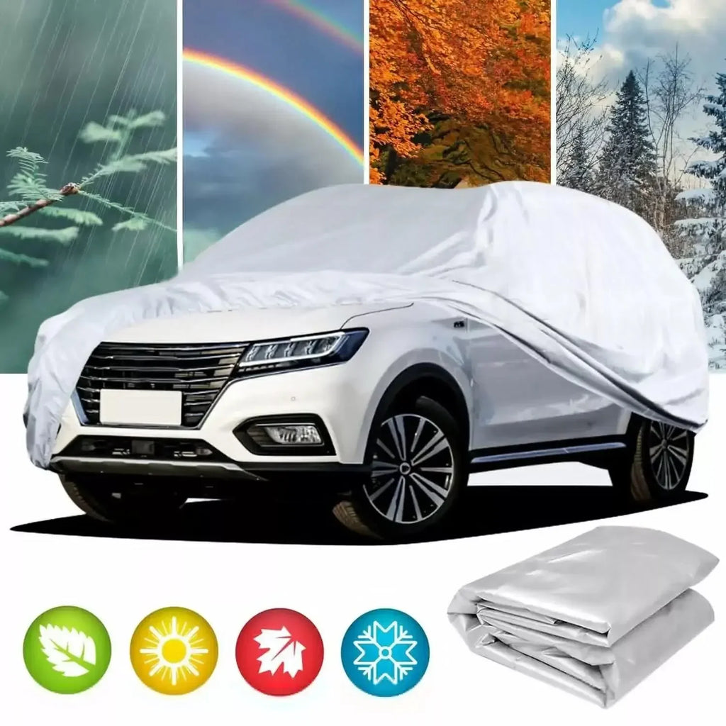 Universal Car Cover – UV, Rain, Snow, Dust & Ice Protection Car Cover QXL