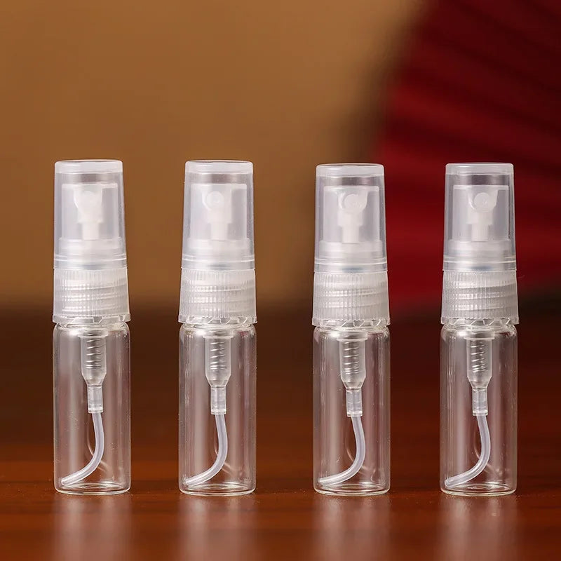 Mini Refillable Perfume Glass Bottles 3ml 5ml 10ml | 5/10-Pack Perfume Atomizer Bottles QXL