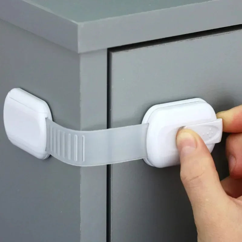 Baby Safety Cabinet Locks & Adhesive Drawer Latches Baby Cabinet Locks QXL