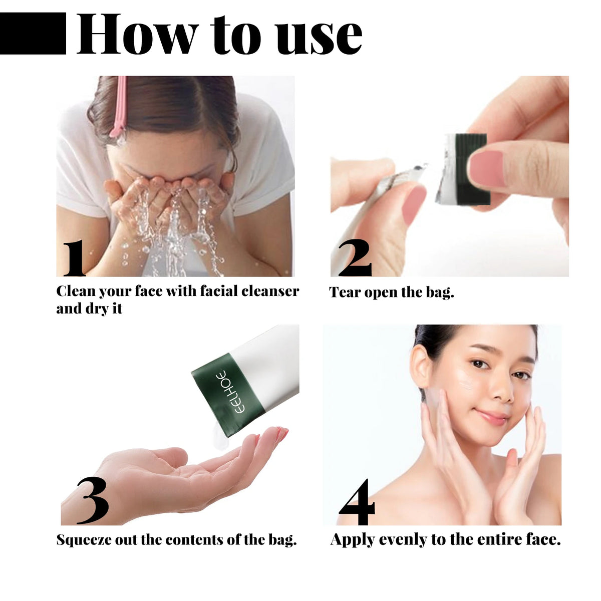 Eelhoe Collagen Firming Sleeping Mask | Hyaluronic Acid Sleeping Face Mask QXL