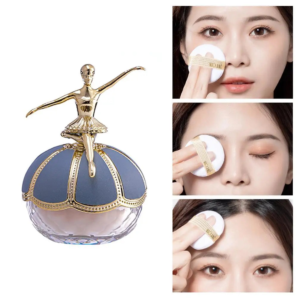 Ballerina Loose Setting Powder – Matte, Waterproof, Long-Lasting Loose Setting Powder QXL