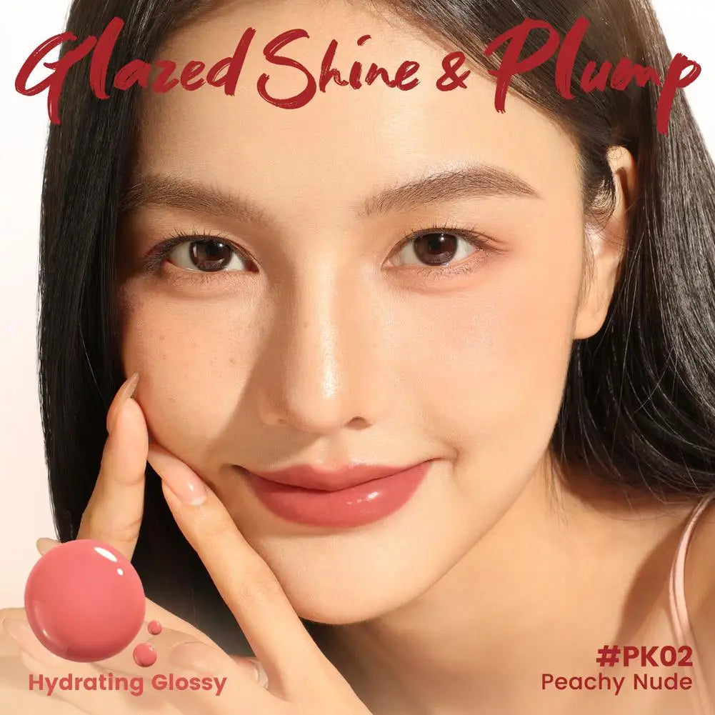 Glazed Shine Liquid Lipstick – Waterproof & Long-Lasting Liquid Lipstick QXL