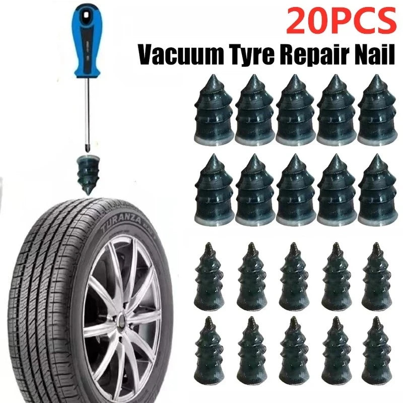 Tubeless Tyre Repair Kit – Car, Motorcycle & Truck Plugs Tyre Repair Kit QXL