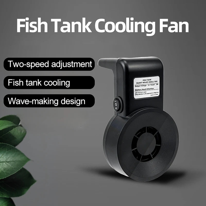 Dreamburgh USB Aquarium Cooling Fan | Dual-Speed Silent Fish Tank Aquarium Cooling Fan QXL