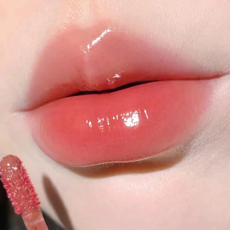 HERORANGE Glass Lip Lacquer | Mirror Shine Hydrating Gloss Lip Gloss QXL 02