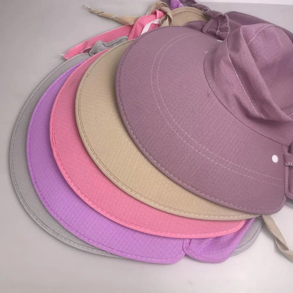 Wide Brim UV Sun Hat | Full Face & Neck Coverage Unisex Wide Brim Sun Hat QXL