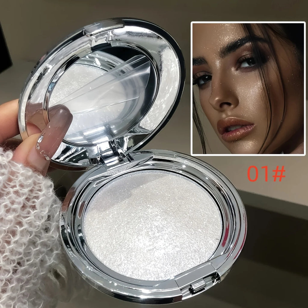Shimmer Cream Highlighter Waterproof Glow Makeup | 10g Cream Highlighter QXL 01