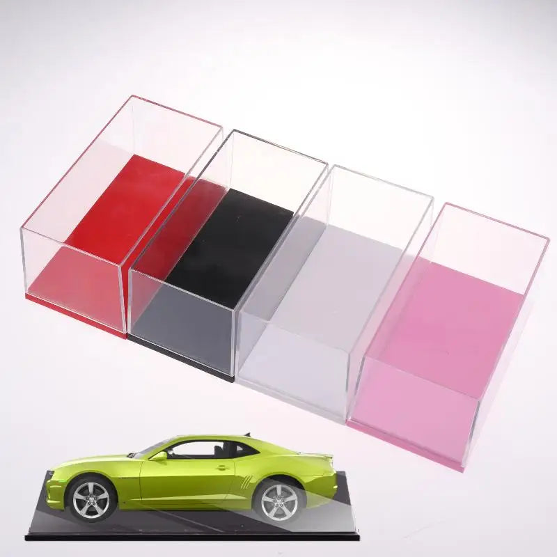 Acrylic Display Box for 1/43 Diecast Model Cars – Dustproof Model Car Display Case QXL