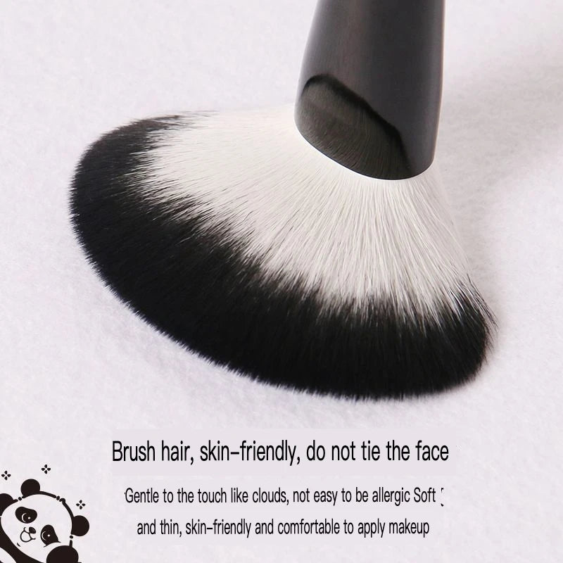 Panda Series 13-Pc Makeup Brush Set with Storage Bucket Makeup Brush Set QXL
