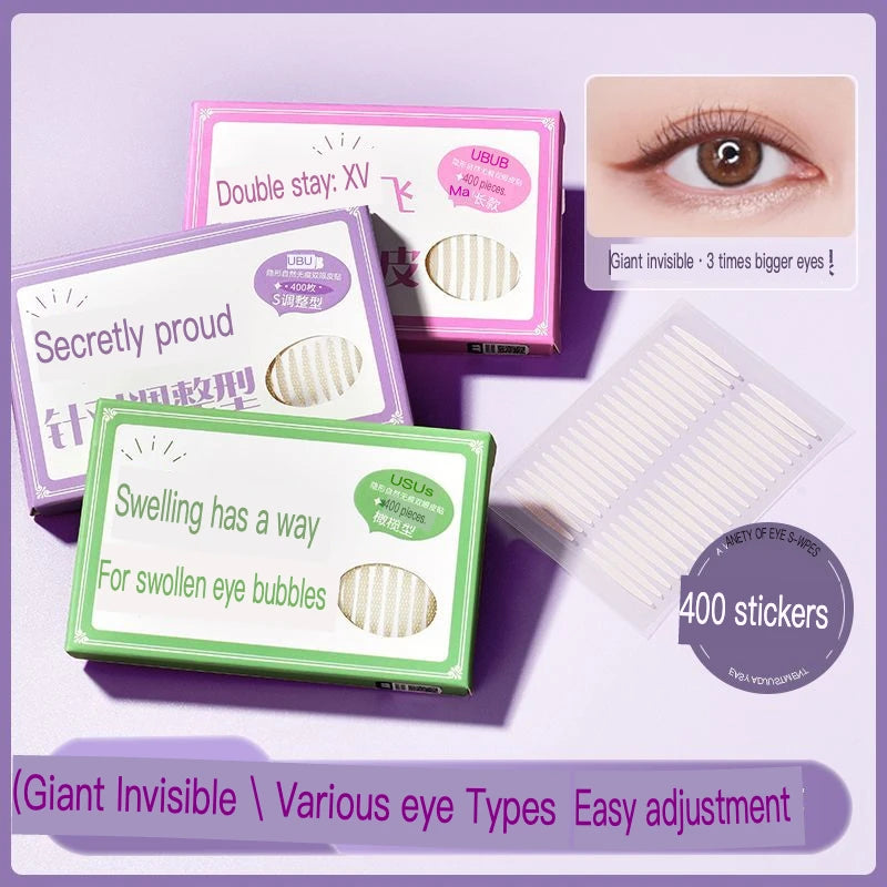 Invisible Double Eyelid Tape | Matte Olive Skin Tone Patches Eyelid Tape QXL