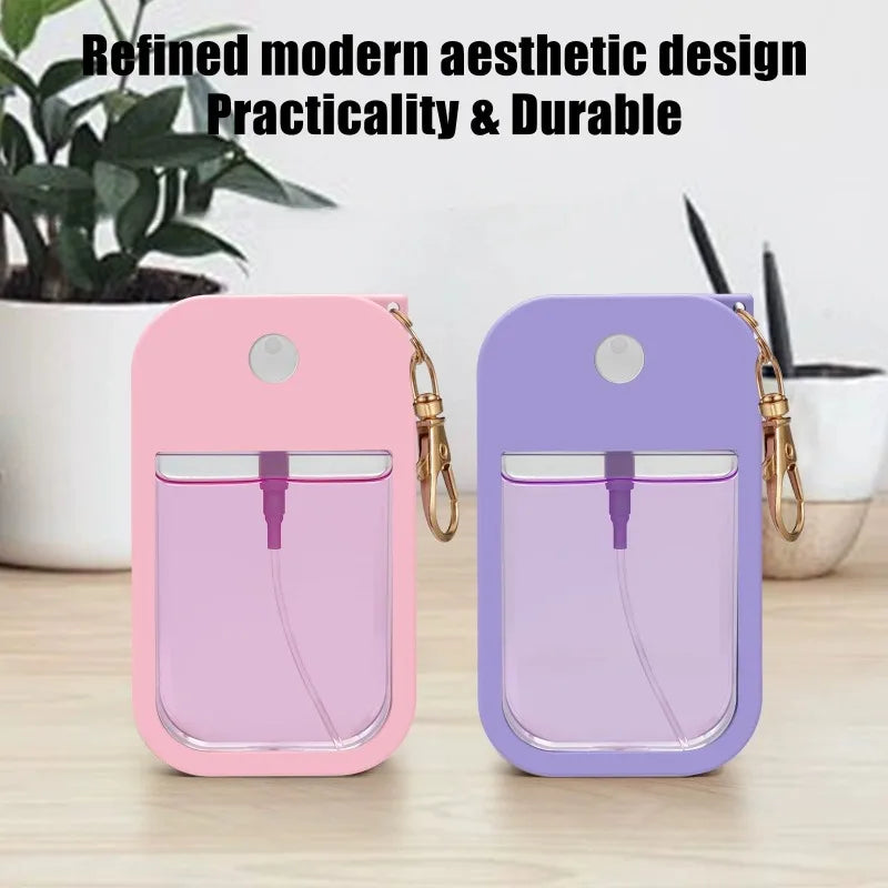 Silicone Perfume Spray Bottle Case & Keychain – 30ml Travel Perfume Bottle Case QXL