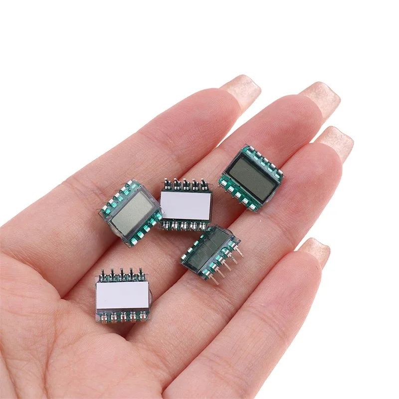 5-Pack 10-Pin TN 3-Digit Segment LCD Panel 3.0V Display LCD Segment Display QXL