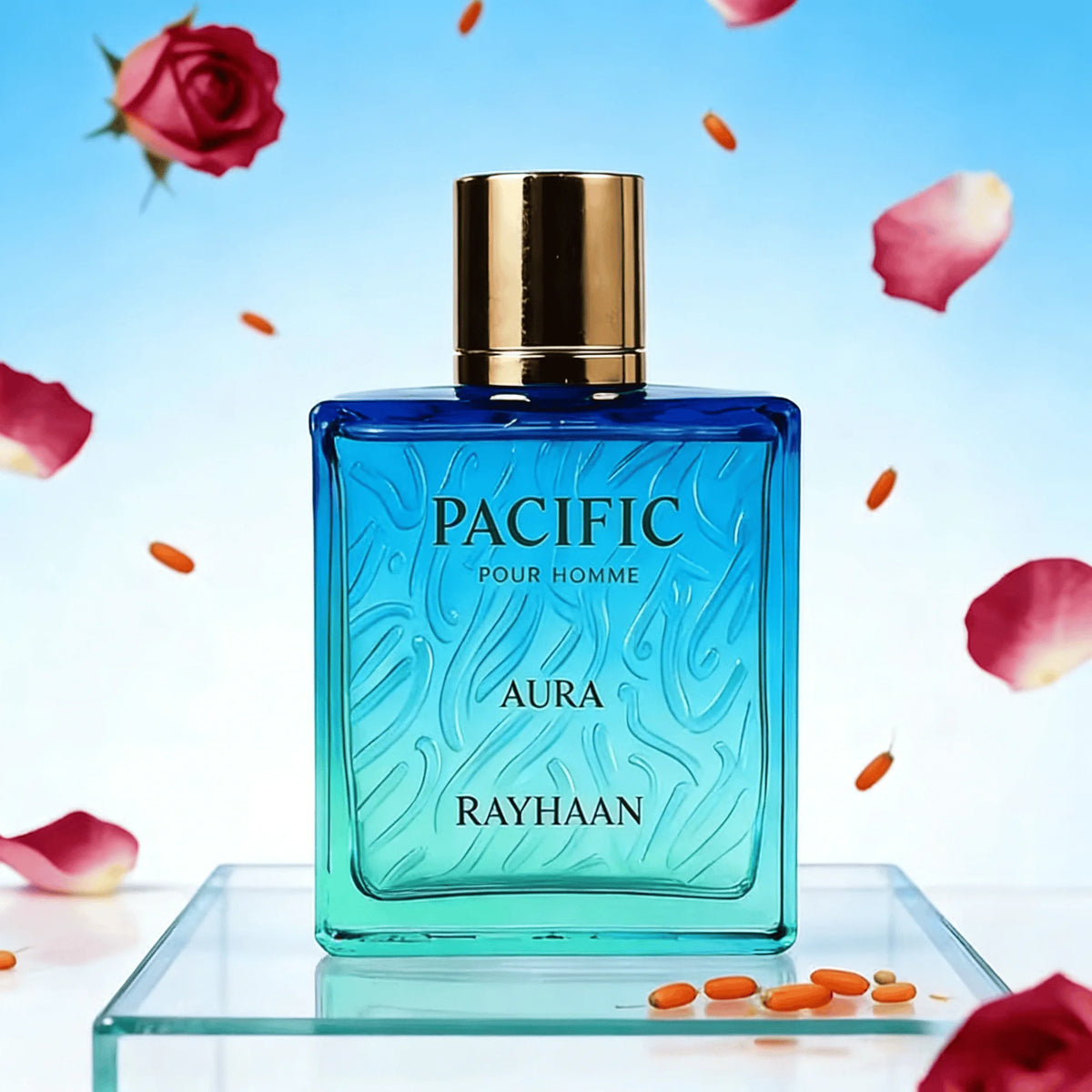 Rayhaan Pacific Aura Unisex Fragrance – Citrus Aquatic 100ml Unisex Perfume QXL