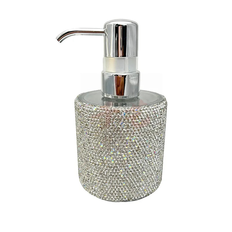 Diamond Press Pump Bottle 300ml | Empty Toner Dispenser Pump Dispenser Bottle QXL