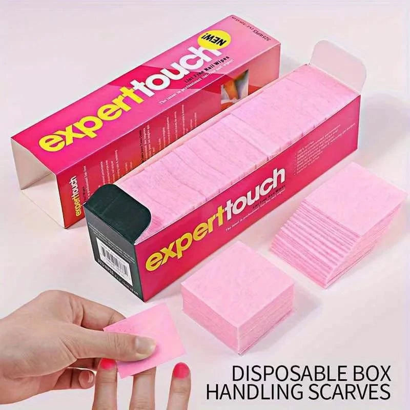325-Pack Lint-Free Nail Polish Remover Wipes | UV Gel Pads Nail Remover Wipes QXL