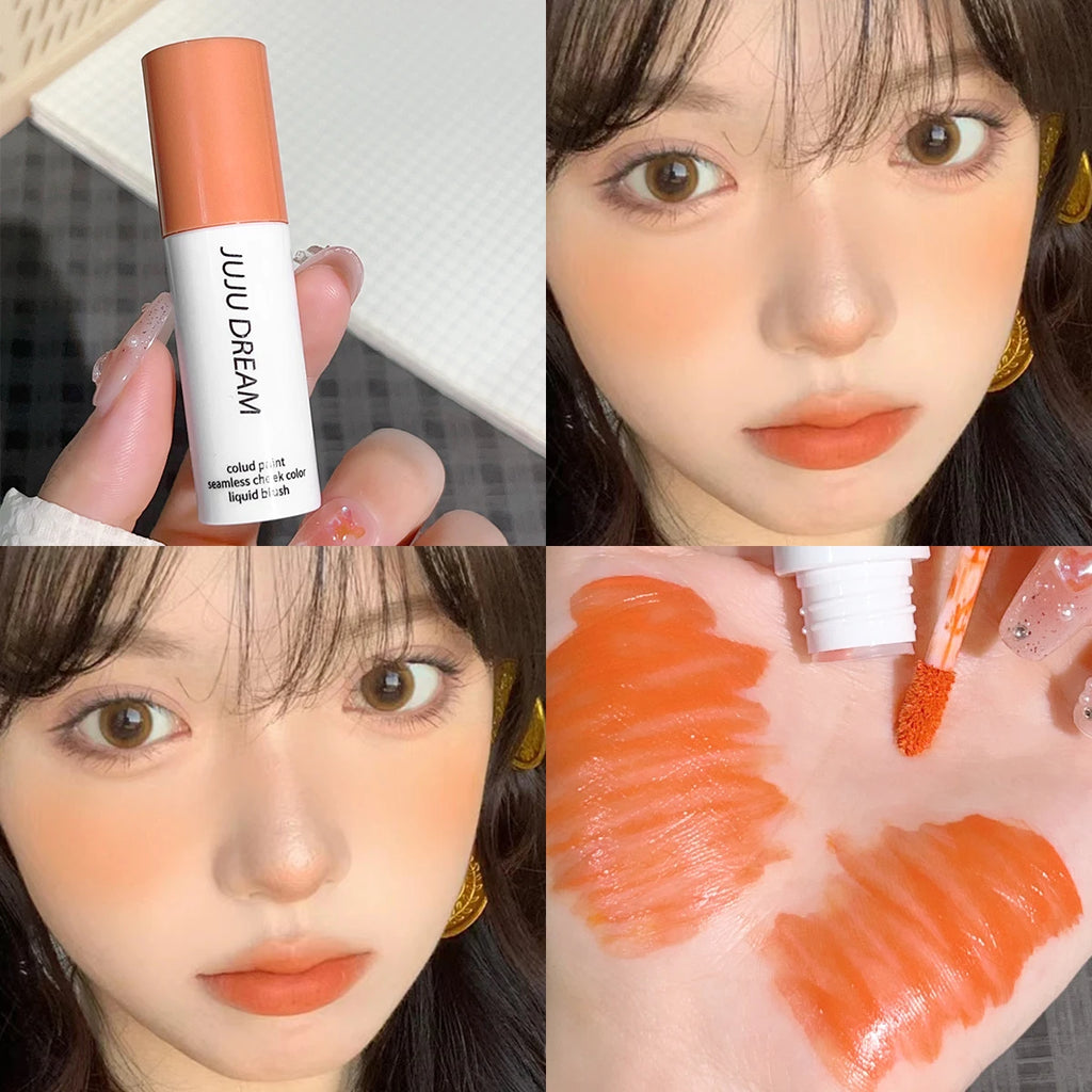 JUJU Dream Translucent Liquid Blush – Natural Flush & Glow Liquid Blush QXL
