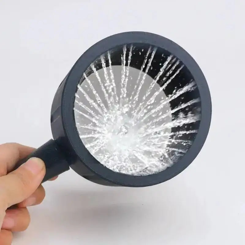 High Pressure Spiral Nozzle Shower Head | 360° Ring Spray Spiral Nozzle Shower Head QXL