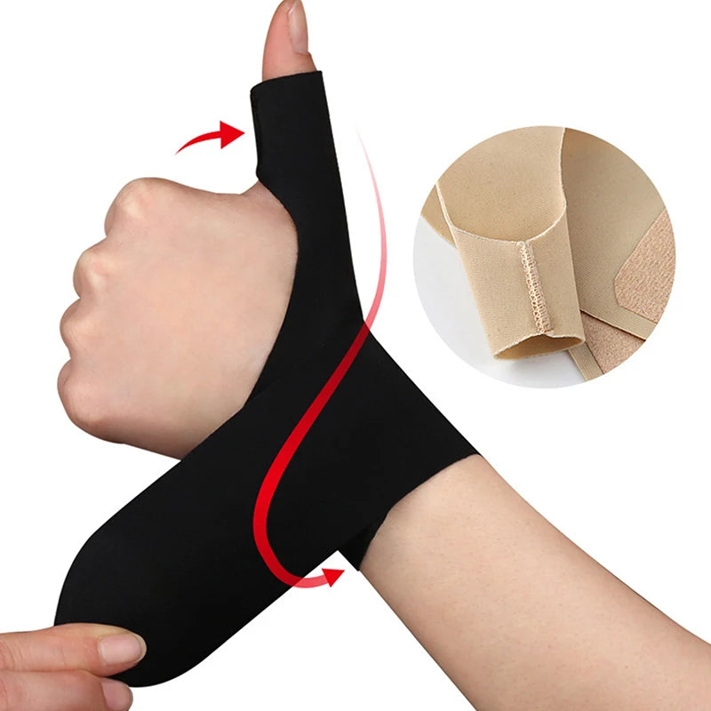 Breathable Thumb & Wrist Compression Sleeve Brace | BMPEIC Wrist Thumb Brace QXL