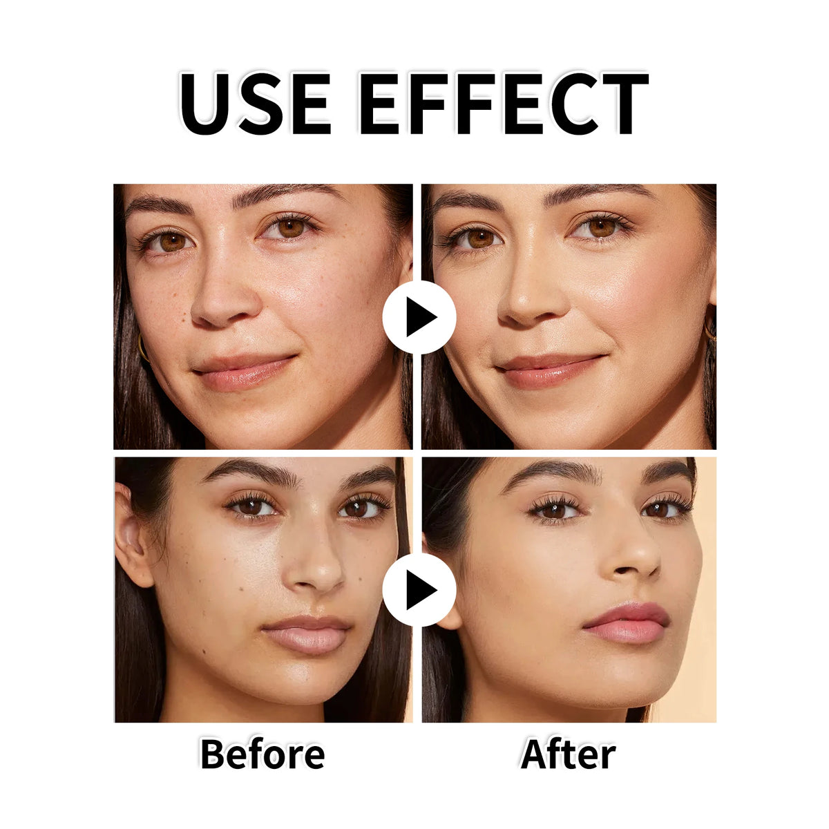 SPF50 PA+++ Full Coverage Matte Foundation – Waterproof 30g Liquid Foundation SPF50 QXL