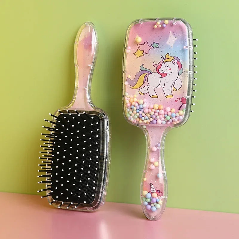 Kawaii Cartoon Animal Air Cushion Hair Comb for Kids & Girls Kids Hair Comb QXL