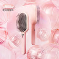 Ionic Electric Massage Comb | Rechargeable Air Bag Scalp Comb Electric Massage Comb QXL pink