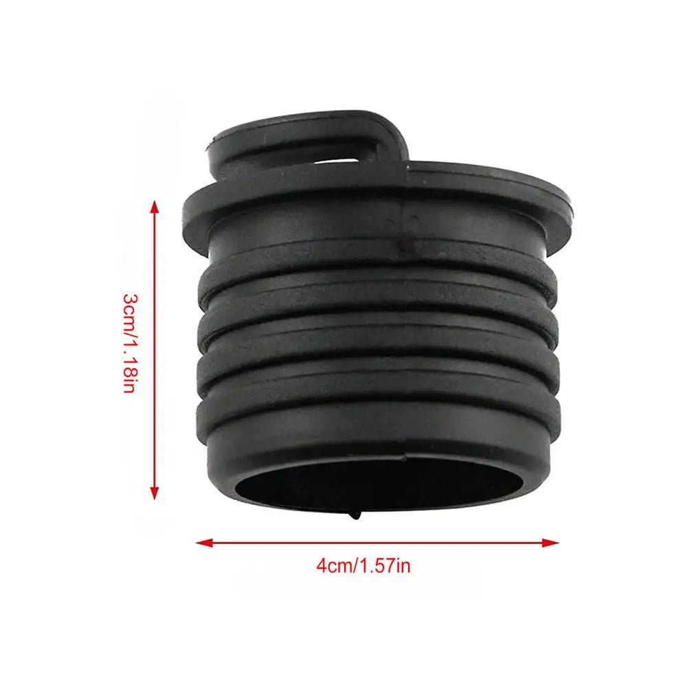 Kayak Scupper Drain Plug with Pull Tab | Rubber Waterproof Kayak Scupper Plug QXL 3X4cm
