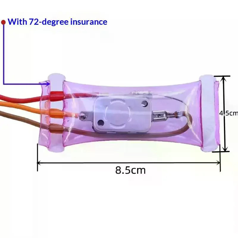 Bimetal Defrost Thermostat N12-5 AC250V 10A Refrigerator Part Defrost Thermostat QXL
