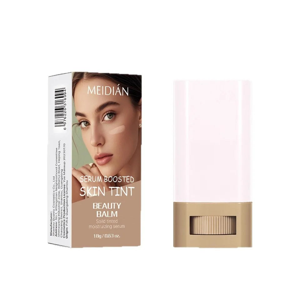 Skin Tint Foundation Stick – Waterproof, Serum-Infused Coverage Foundation Tint Stick QXL