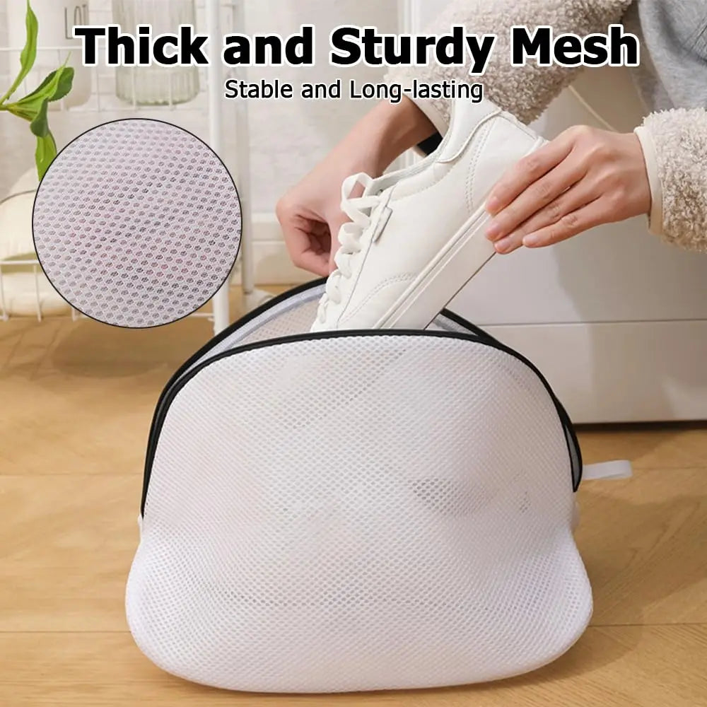 Mesh Shoe Washing Bag – Reusable Machine Wash Protector Shoe Laundry Bag QXL