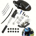 Glue-Free Tire Repair Kit with Air Pump | Cars & Bikes Tire Repair Kit QXL WHITE