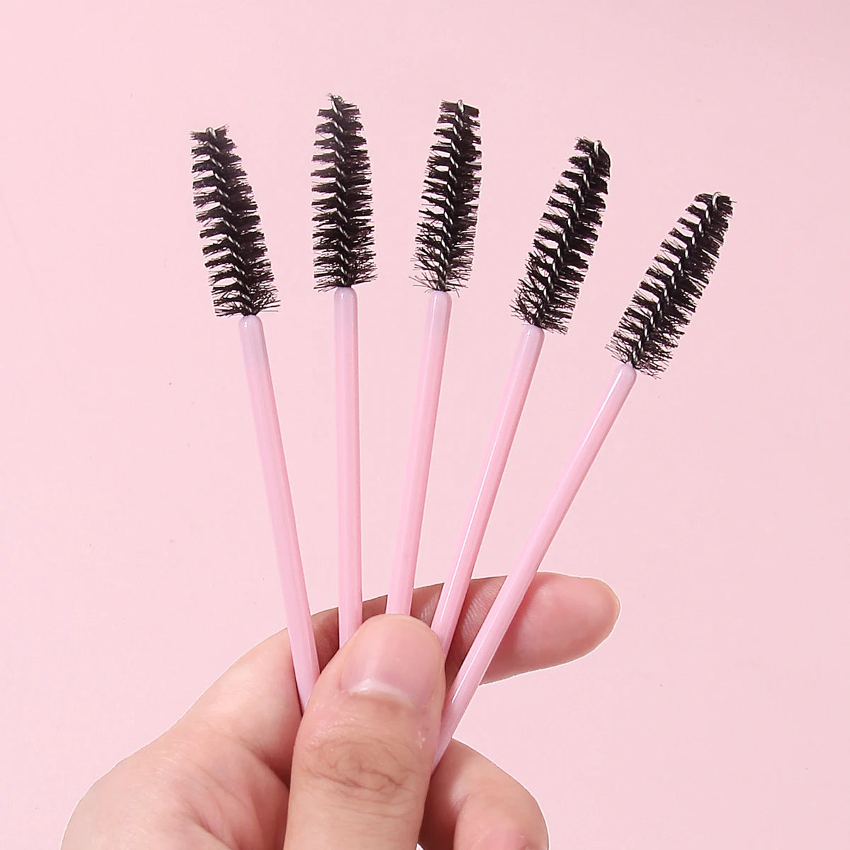 50-Pack Disposable Spoolie Brushes & Spiral Mascara Wands Disposable Spoolie Brushes QXL