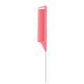 Pro Pointed Rat Tail Comb | Anti-Static Steel Pin Styling Rat Tail Comb QXL Pink1pcs
