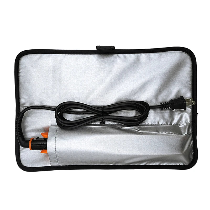 Heat-Resistant Hair Straightener & Curler Travel Storage Bag Hair Tool Storage Bag QXL