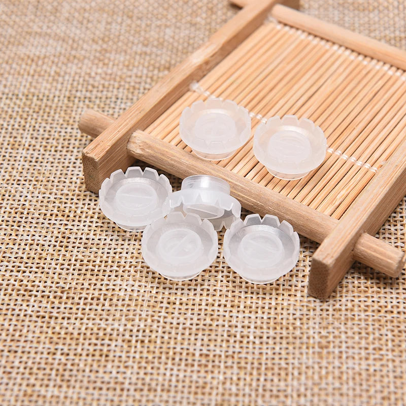 50/100-Pack Disposable Lash Glue Holder Rings | Blossom Cup Lash Glue Holder QXL