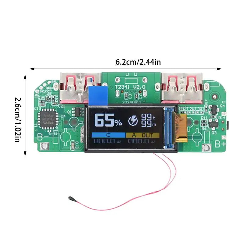 22.5W Bidirectional Buck Converter Module | Type-C Fast Charger Buck Converter Module QXL