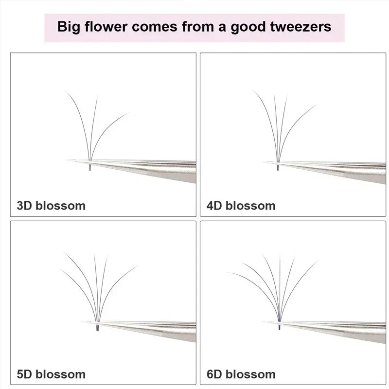 Professional Eyelash Extension Tweezers – Stainless Steel Set Lash Extension Tweezers QXL