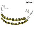Dental Metal Braces Bracket Set | Archwire & Ligature Ties Dental Braces Set QXL Yellow