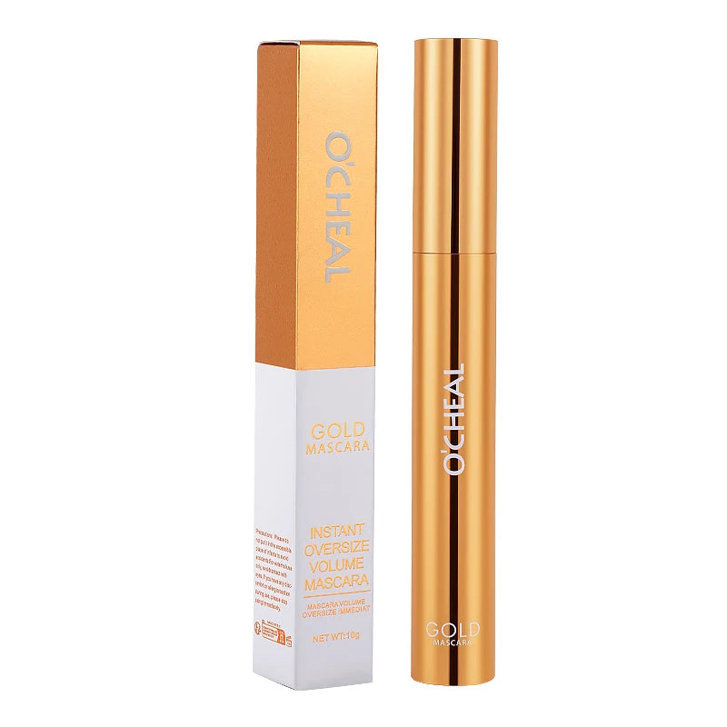 OCHEAL Gold Waterproof Lengthening Mascara – Curl Lock Volume Lengthening Mascara QXL 1
