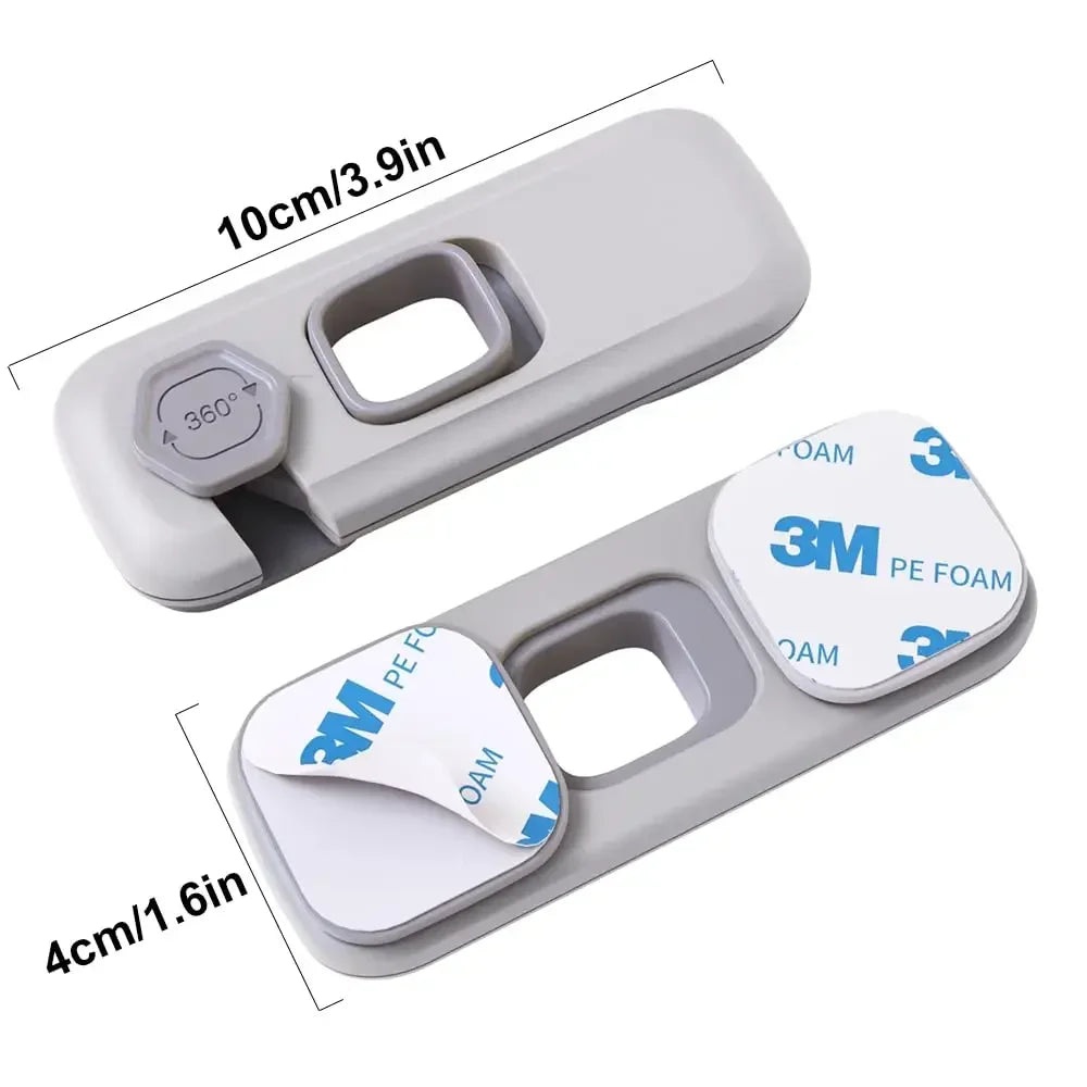 vvocci 5-Pack Baby Safety Locks – Cabinet, Drawer & Fridge Baby Safety Lock QXL