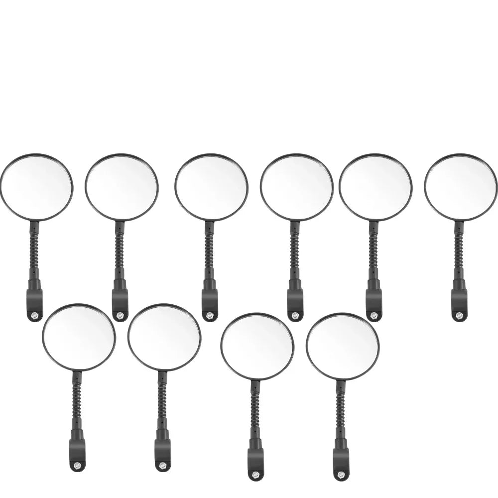 360° Adjustable Bike Handlebar Rearview Mirror | ABS Bike Handlebar Mirror QXL 5Pairs