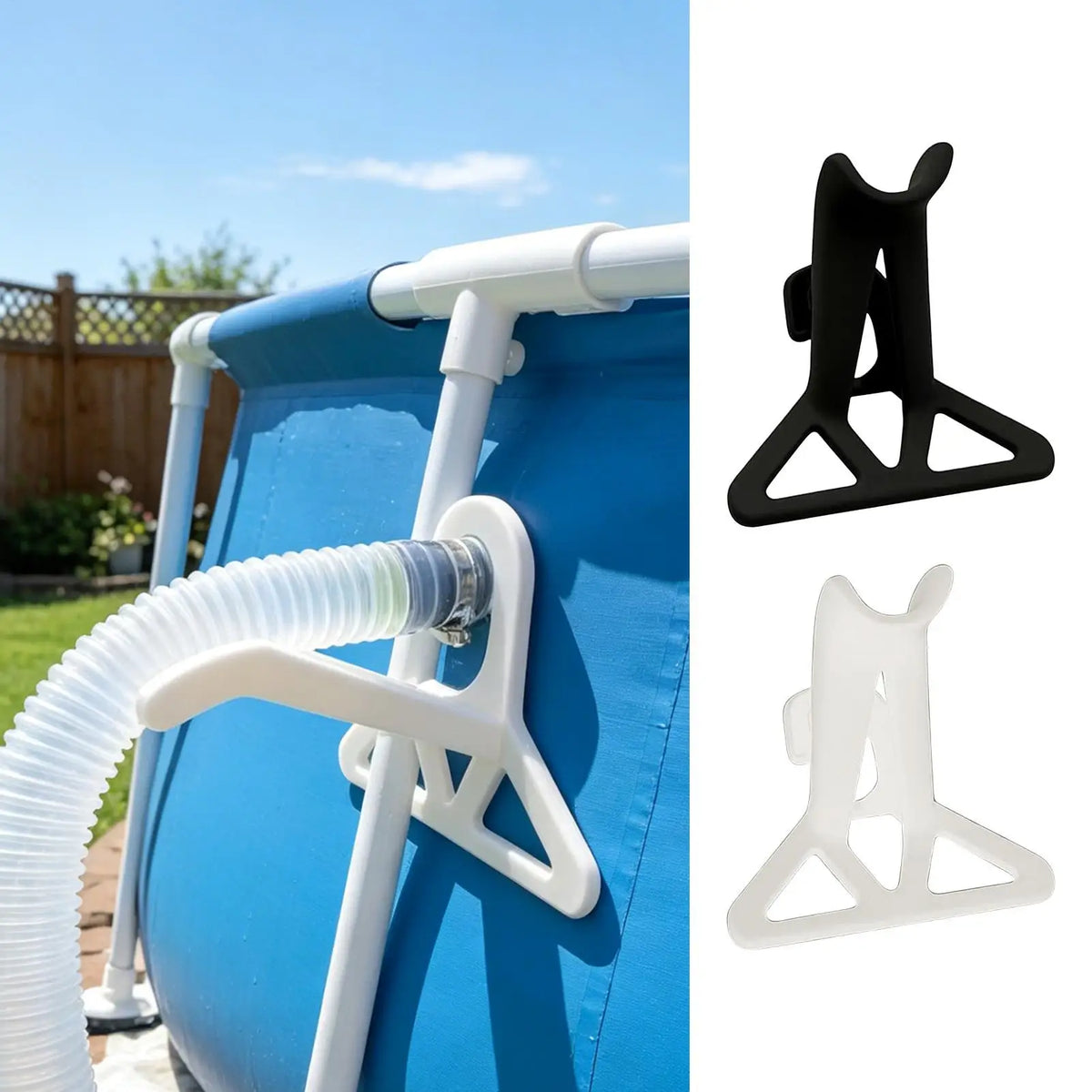 Swimming Pool Hose Support Bracket | 32mm Pipe Holder Pool Hose Bracket QXL